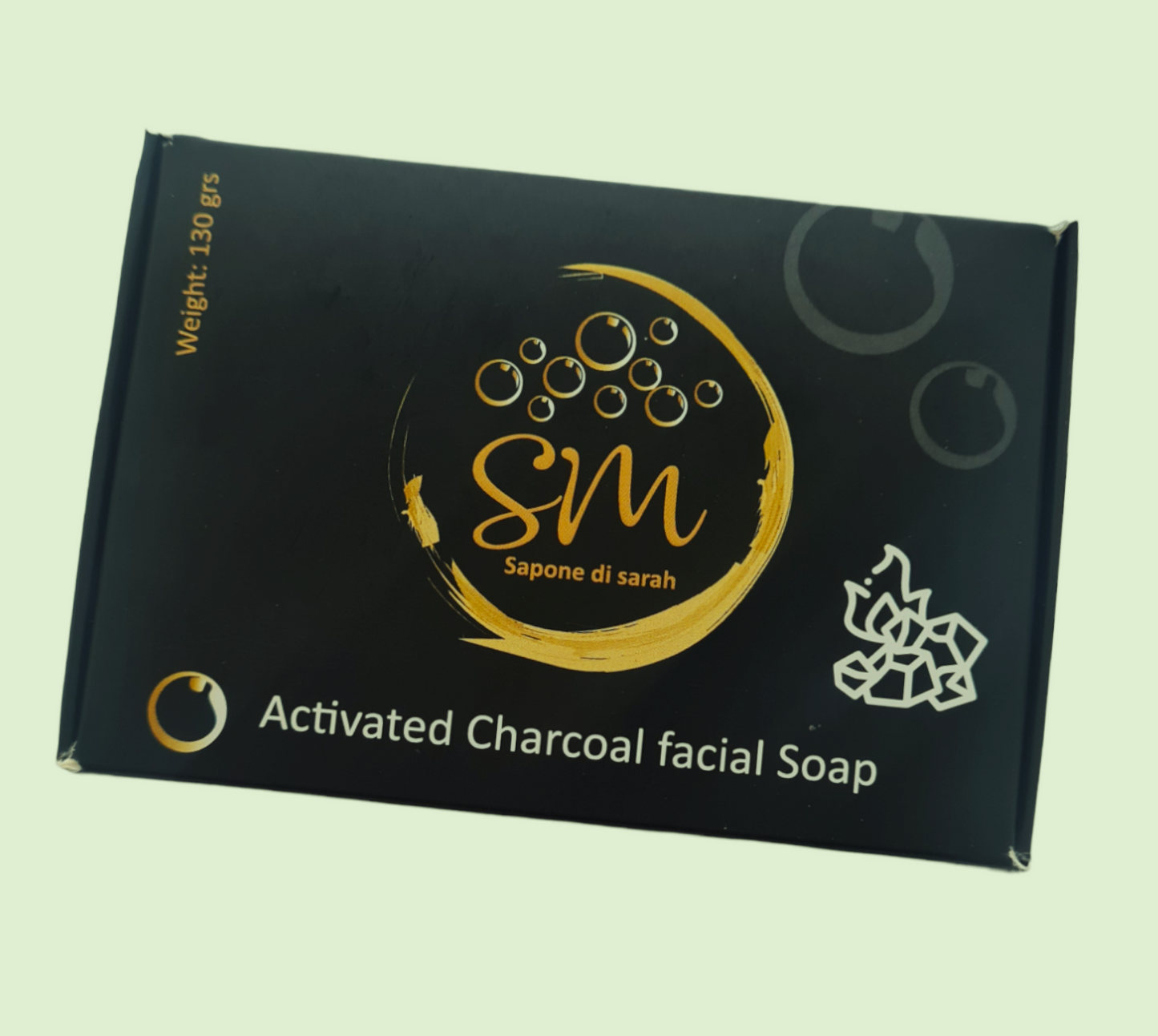 Charcoal Glow Facial Soap for Purified Skin
